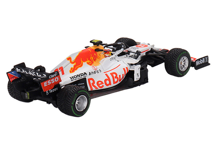 Red Bull Racing RB16B #11 Sergio Perez "Oracle-Honda" 3rd Place Formula One F1 "Turkish GP" (2021) Limited Edition 1/64 Diecast Model Car by Mini GT-0