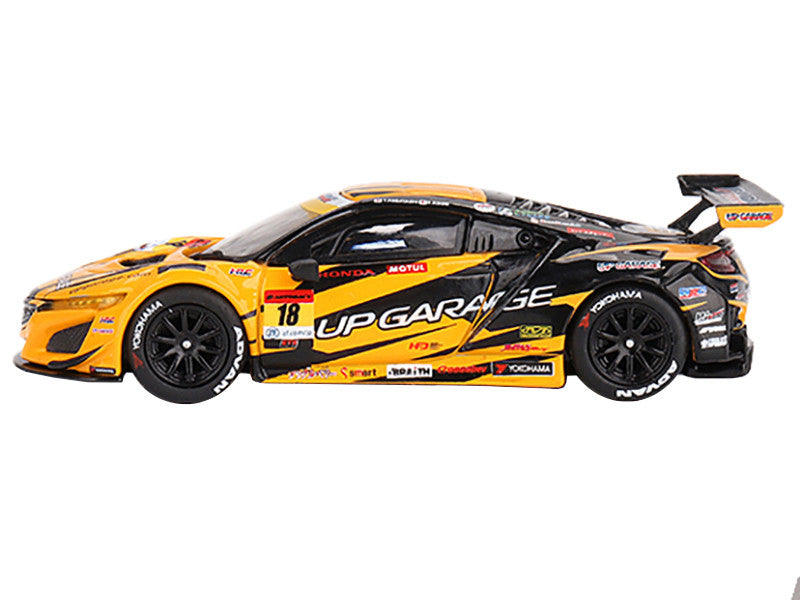 Honda NSX GT3 EVO22 #18 Takashi Kobayashi - Syun Koide "Team UpGarage" "Super GT Series" (2023) Limited Edition 1/64 Diecast Model Car by Mini GT-1