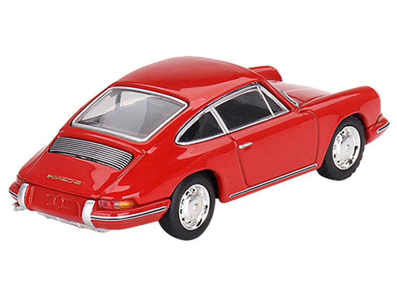 1963 Porsche 901 Signal Red Limited Edition to 4200 pieces Worldwide 1/64 Diecast Model Car by Mini GT-2