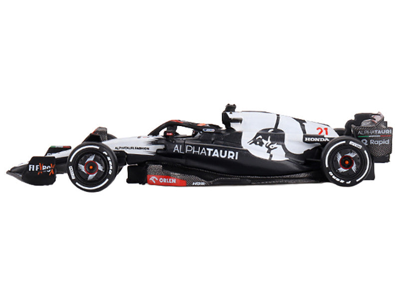 AlphaTauri AT04 #21 Nyck de Vries Formula One F1 "Australian GP" (2023) Limited Edition 1/64 Diecast Model Car by Mini GT-0