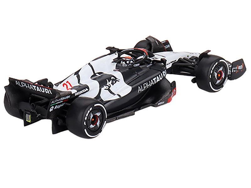 AlphaTauri AT04 #21 Nyck de Vries Formula One F1 "Australian GP" (2023) Limited Edition 1/64 Diecast Model Car by Mini GT-2