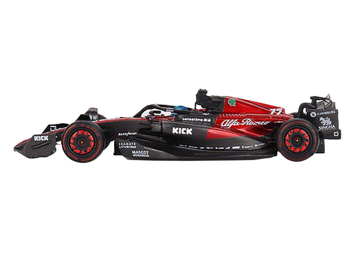 Alfa Romeo C43 #77 Valtteri Bottas "Alfa Romeo F1 Team Kick" Formula One F1 "Australian GP" (2023) Limited Edition 1/64 Diecast Model Car by Mini GT-1