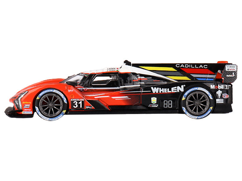 Cadillac V-Series.R #31 Jack Aitken - Pipo Derani - Alexander Sims "Whelen Engineering Racing" Winner IMSA "12 Hours of Sebring" (2023) Limited Edition to 5400 pieces Worldwide 1/64 Diecast Model Car by Mini GT-0