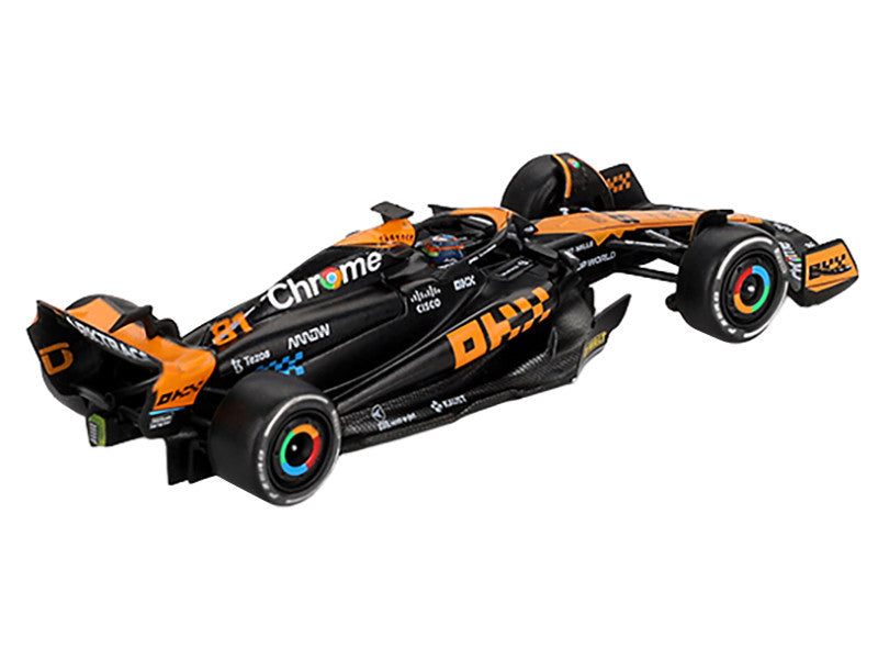 McLaren MCL60 #81 Oscar Piastri 3rd Place Formula One F1 "Japanese GP" (2023) Limited Edition 1/64 Diecast Model Car by Mini GT 2