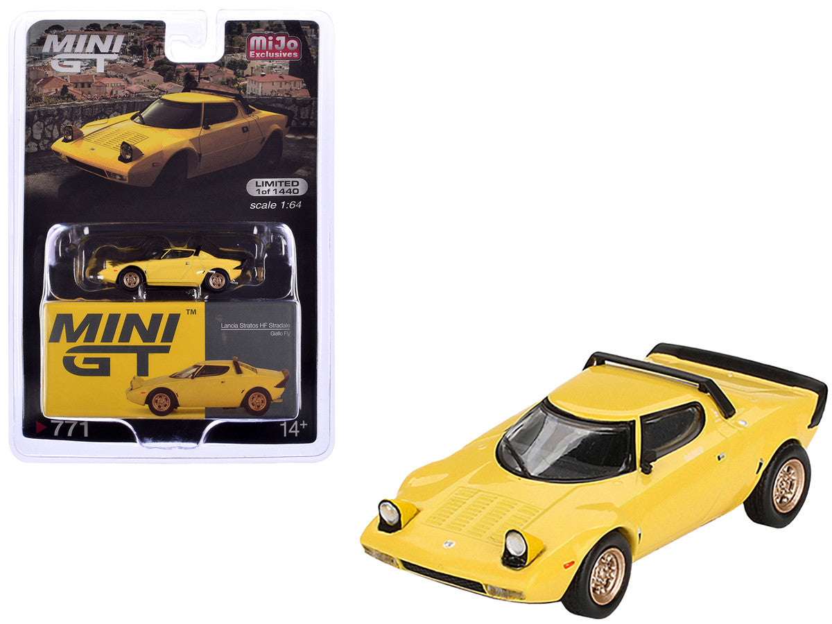 Lancia Stratos HF Stradale Giallo Fly Yellow Limited Edition to