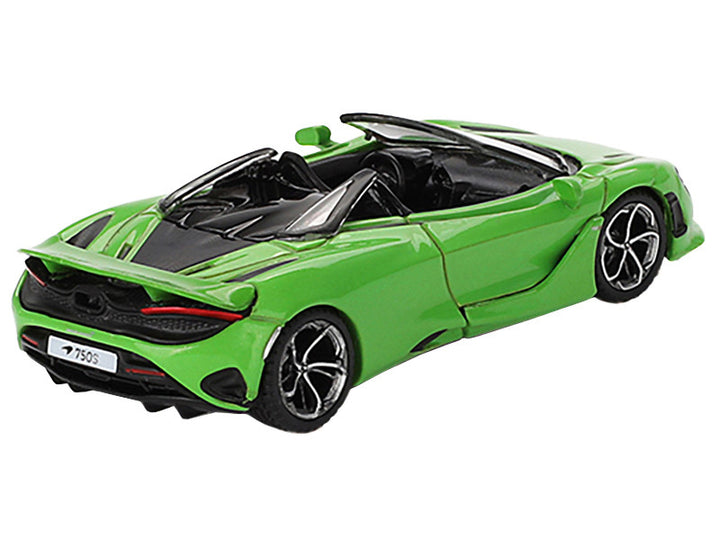 McLaren 750S Spider Mantis Green Limited Edition 1/64 Diecast Model Car by Mini GT-1