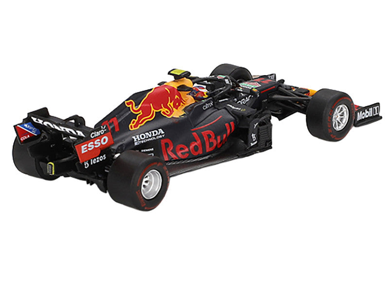 Red Bull RB16B #11 Sergio Perez Winner Formula One F1 "Azerbaijan GP" (2021) Limited Edition 1/64 Diecast Model Car by Mini GT-2