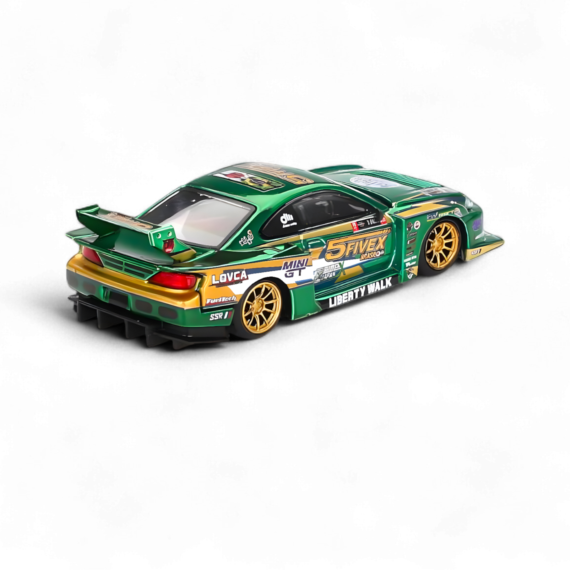 Nissan S15 Silvia LB-Super Silhouette 2024 Fausto Racing #858 1:64 by Mini-GT 2