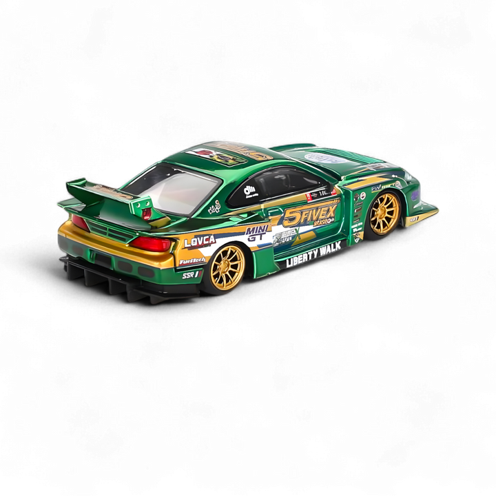 Nissan S15 Silvia LB-Super Silhouette 2024 Fausto Racing #858 1:64 by Mini-GT 2