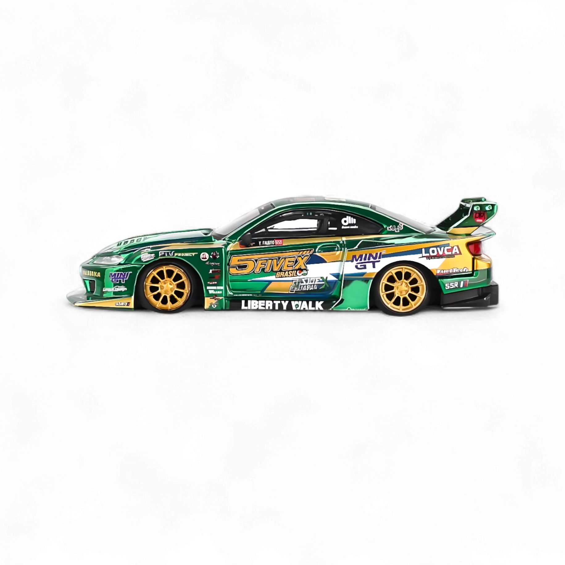 Nissan S15 Silvia LB-Super Silhouette 2024 Fausto Racing #858 1:64 by Mini-GT 3