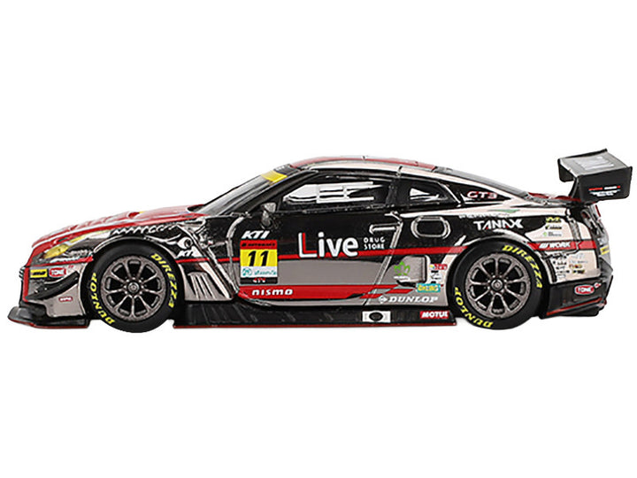 Nissan GT-R NISMO GT3 #11 Ryuichiro Tomita - Keishi Ishikawa - Yusuke Shiotsu "GAINER TANAX" "Super GT Series" (2023) Limited Edition 1/64 Diecast Model Car by Mini GT 2