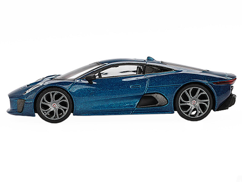 Jaguar C-X75 Blue Metallic Limited Edition 1/64 Diecast Model Car by Mini GT 4