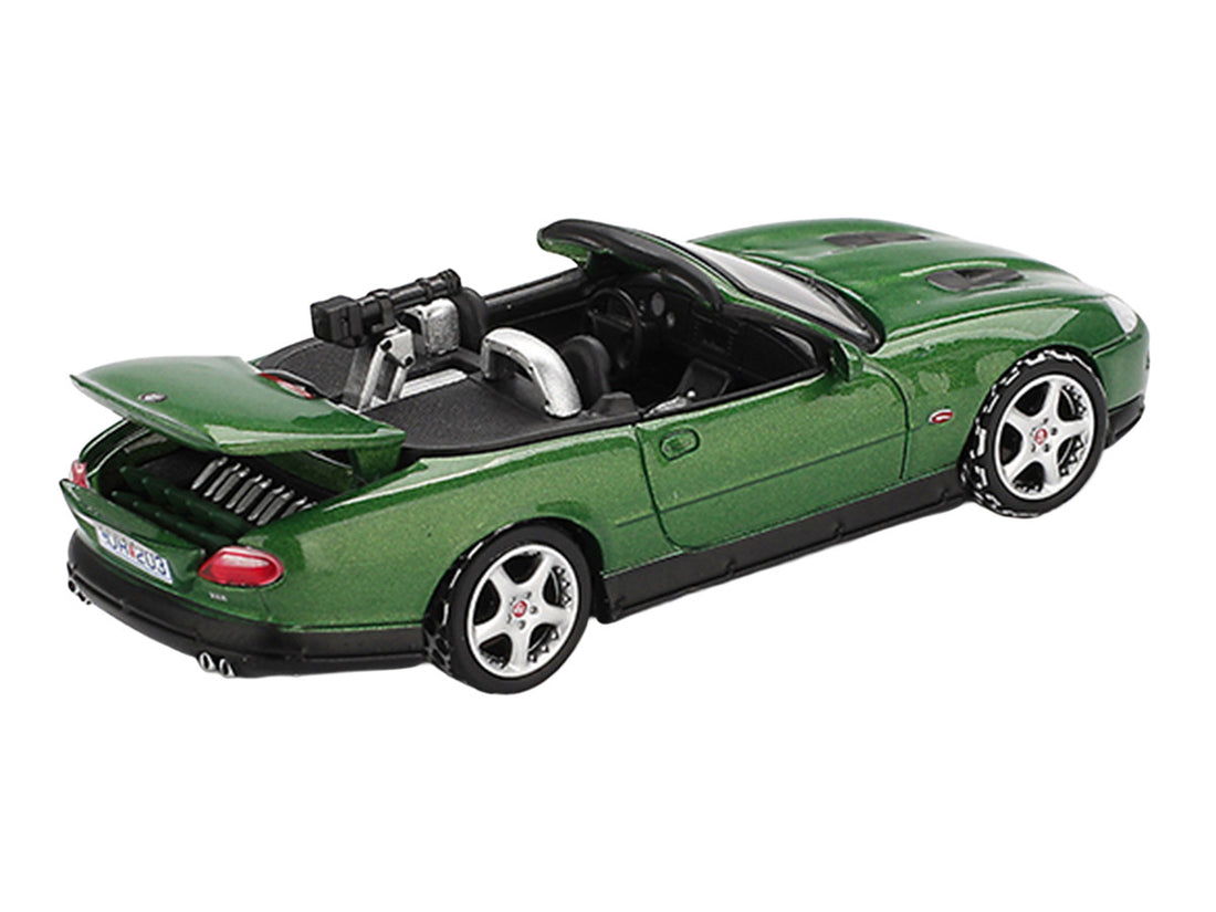 Jaguar XKR Green Metallic 007 James Bond "Die Another Day" (2002) Movie Limited Edition 1/64 Diecast Model Car by Mini GT 5