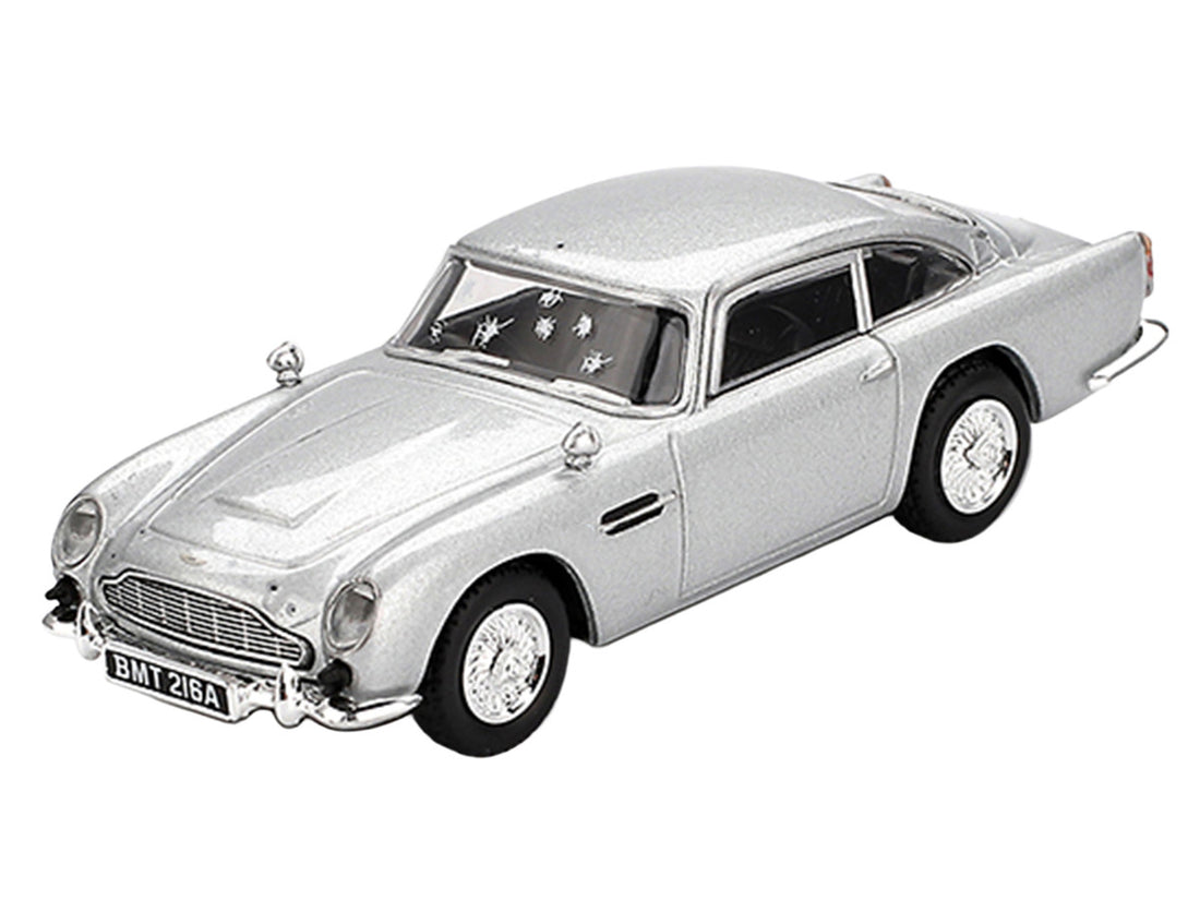 Aston Martin DB5 Skyfall Birch Silver Metallic Mini GT diecast model