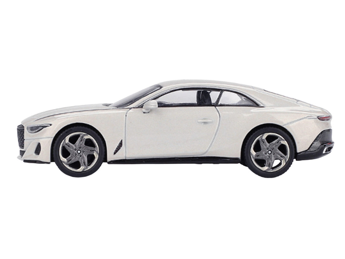 Bentley Batur Bonneville Pearl White Metallic 1:64 diecast model by Mini GT