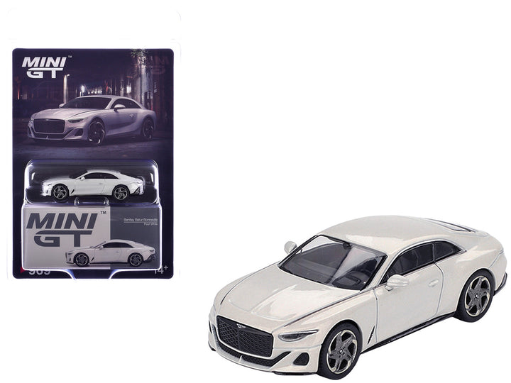 Mini GT Bentley Batur Bonneville 1:64 diecast model and blister package