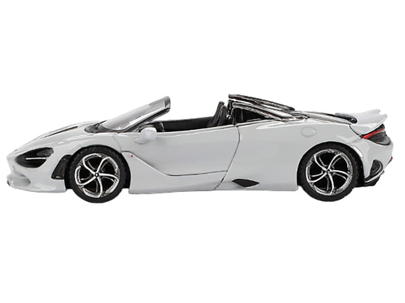McLaren 750S Spider Cirrus Gray Limited Edition 1/64 Diecast Model Car by Mini GT-0