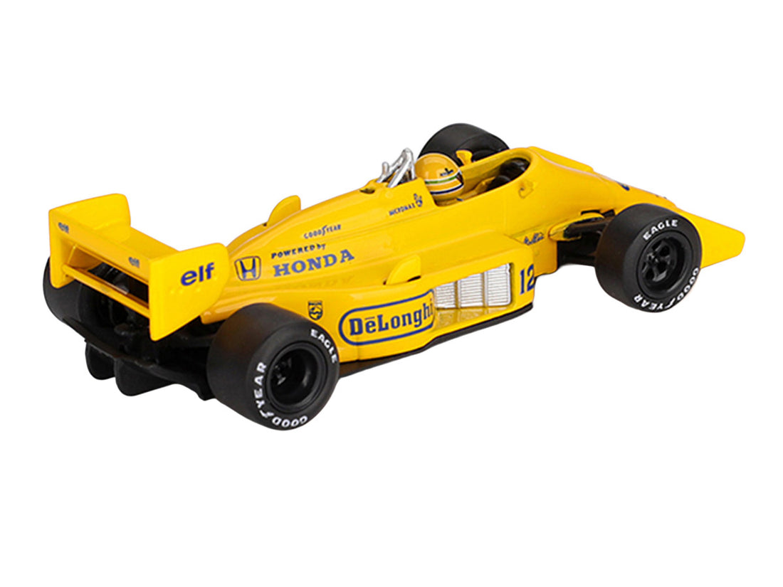 Ayrton Senna Lotus 99T Formula One race car 1:64 diecast model