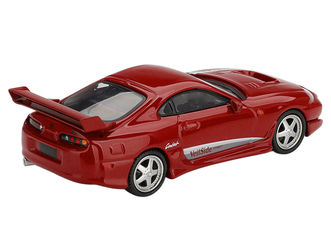 Toyota Supra "VeilSide Combat V-I" Red Limited Edition 1/64 Diecast Model Car by Mini GT-0