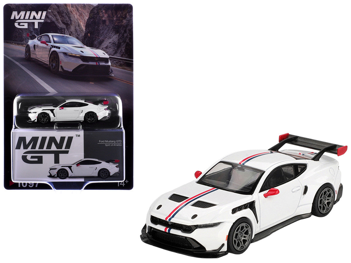 Ford Mustang GTD Spirit of America 1:64 diecast model by Mini GT