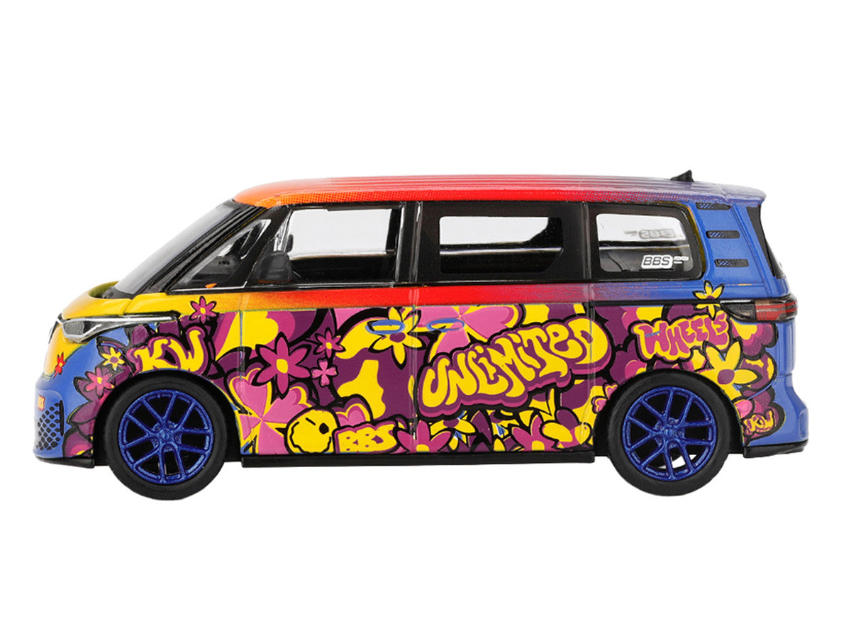 Volkswagen ID. Buzz KW/BBS 1:64 Diecast | Mini GT – Big Boy Toys