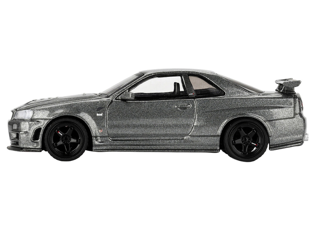 Nissan Skyline GT-R (NISMO BNR34 CRS 1:64 Diecast Model Car | Mini