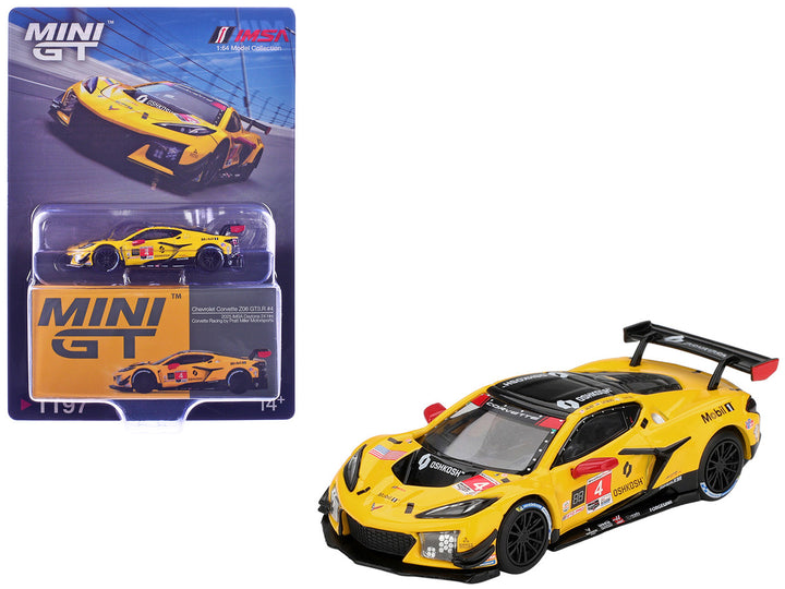 Chevrolet Corvette Z06 GT3.R #4 Pratt Miller 2025 Daytona 1:64 Mini GT