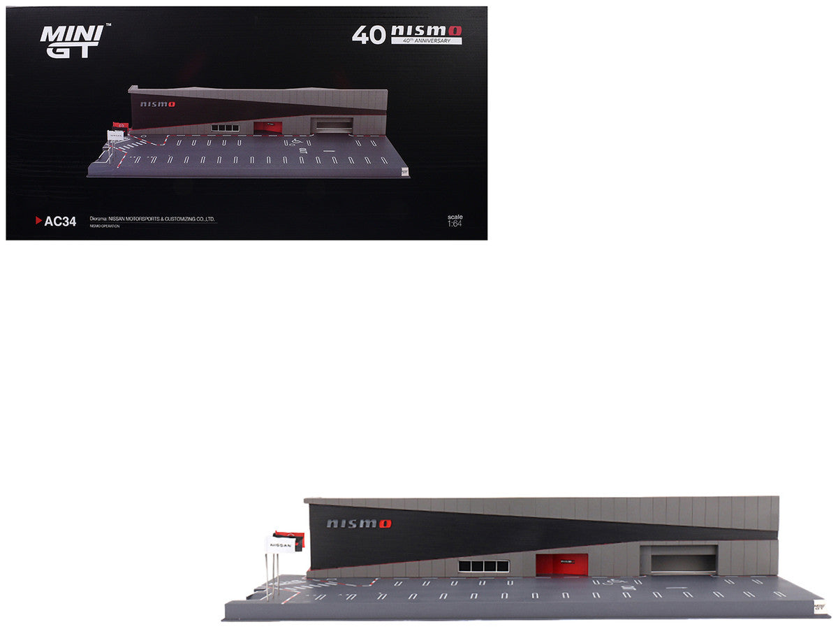 Nissan Motorsports & Customizing Co. Ltd. NISMO Operation Diorama 1/64 Model by Mini GT-2