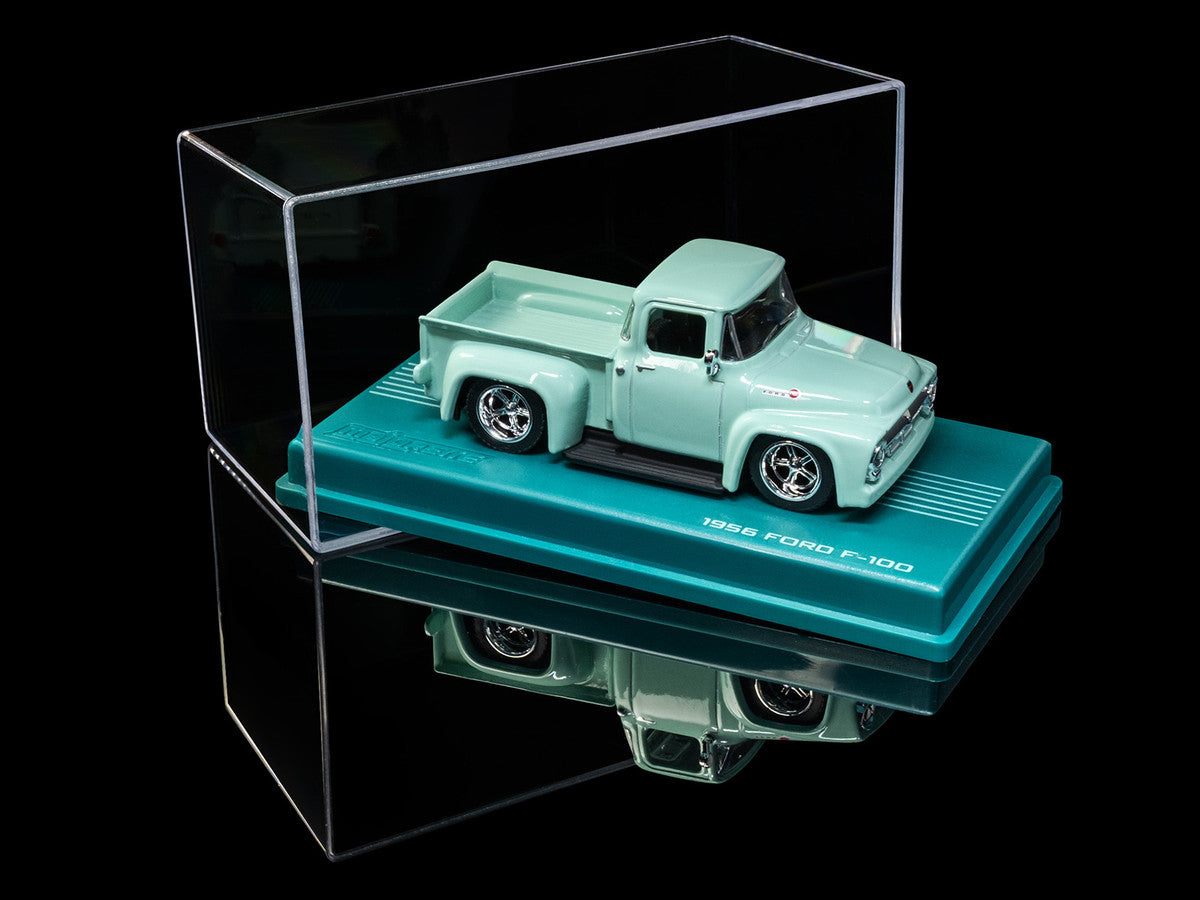 1956 Ford F-100 Pickup Truck Light Green "Collection" Series 1/64 Diecast Model Car by Majorette