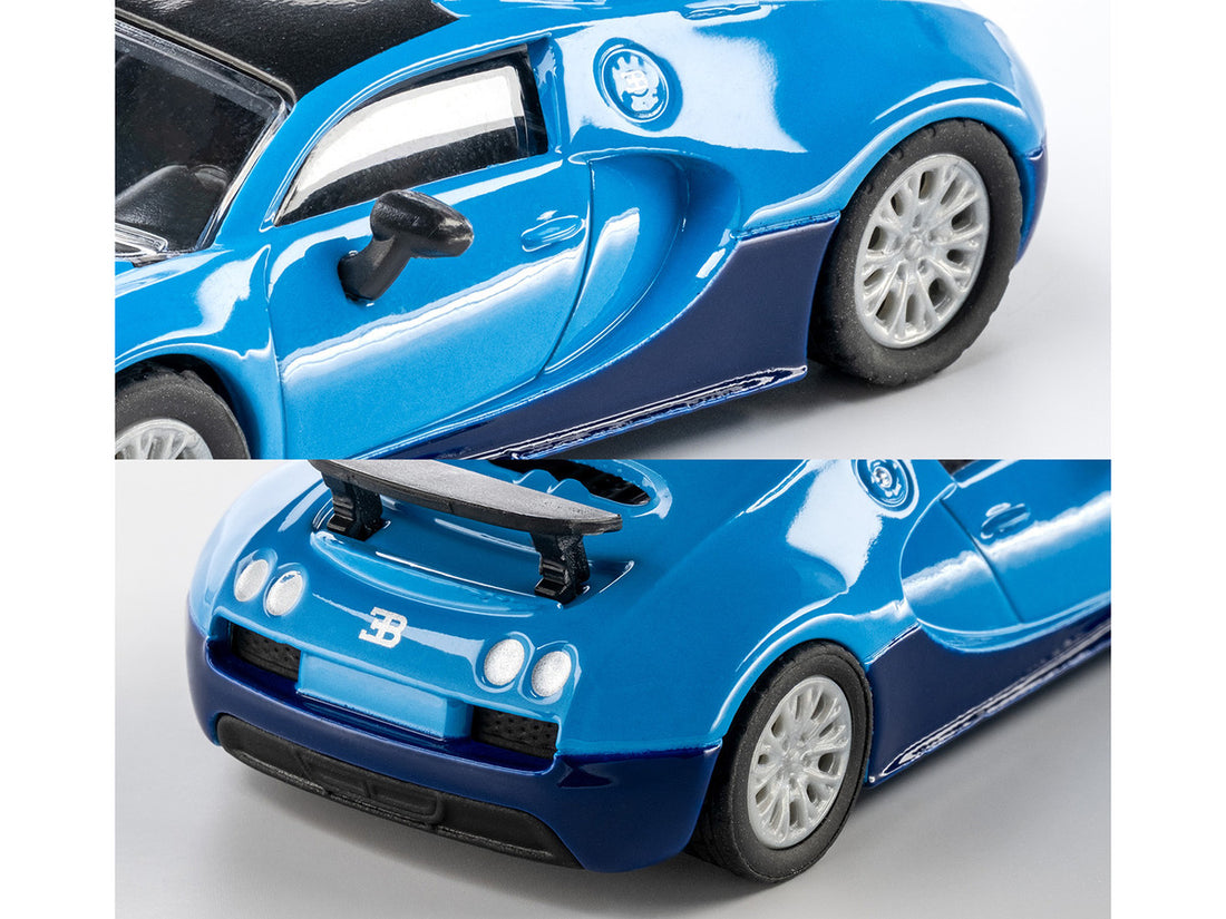 2005 Bugatti Veyron 16.4 Super Sport Blue "Collection" Series 1/64 Diecast Model Car by Majorette