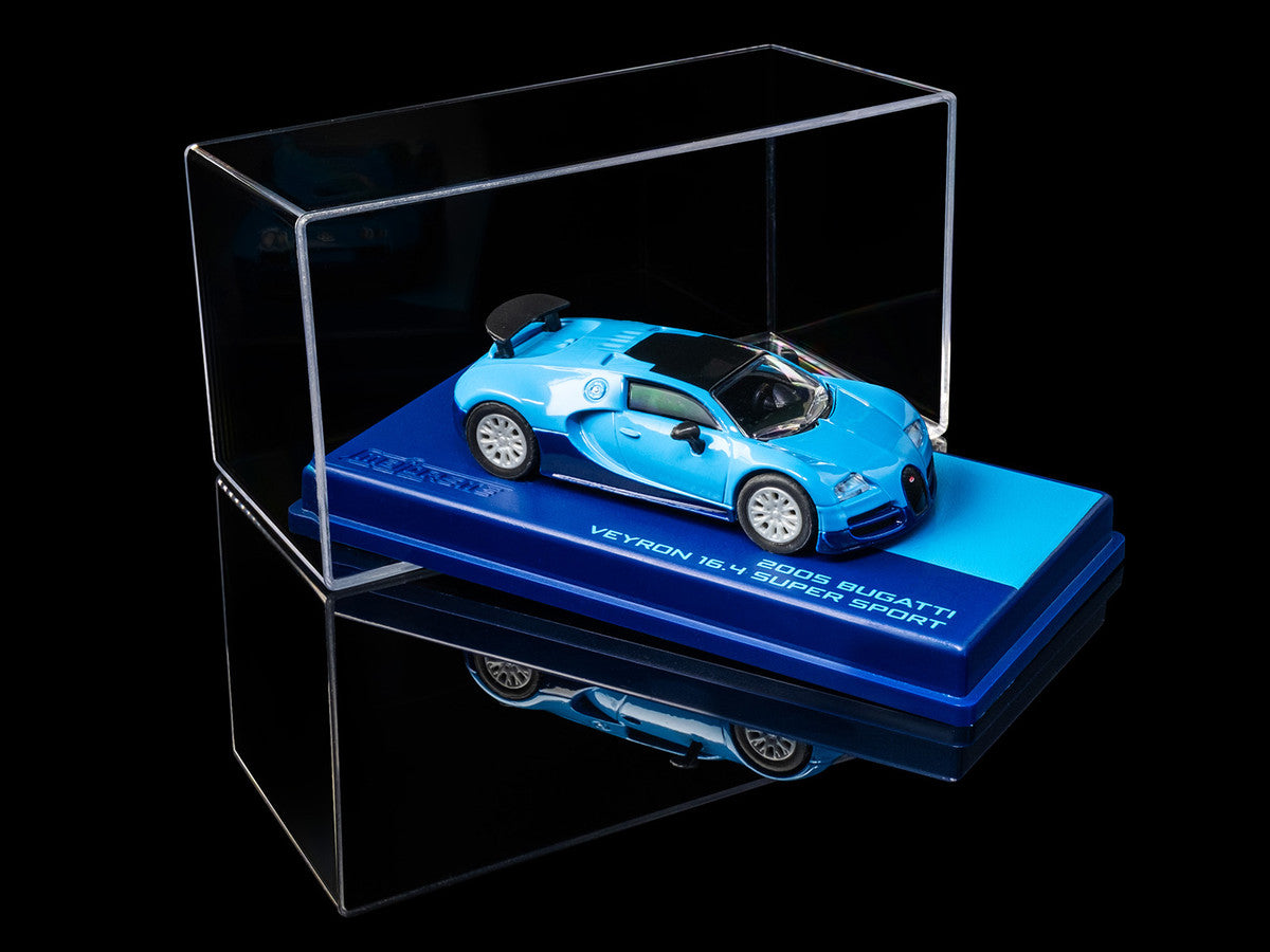 2005 Bugatti Veyron 16.4 Super Sport Blue "Collection" Series 1/64 Diecast Model Car by Majorette