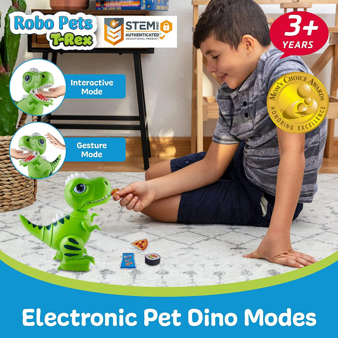 Robo Pets T-Rex Dinosaur Toy - Power Your Fun  3