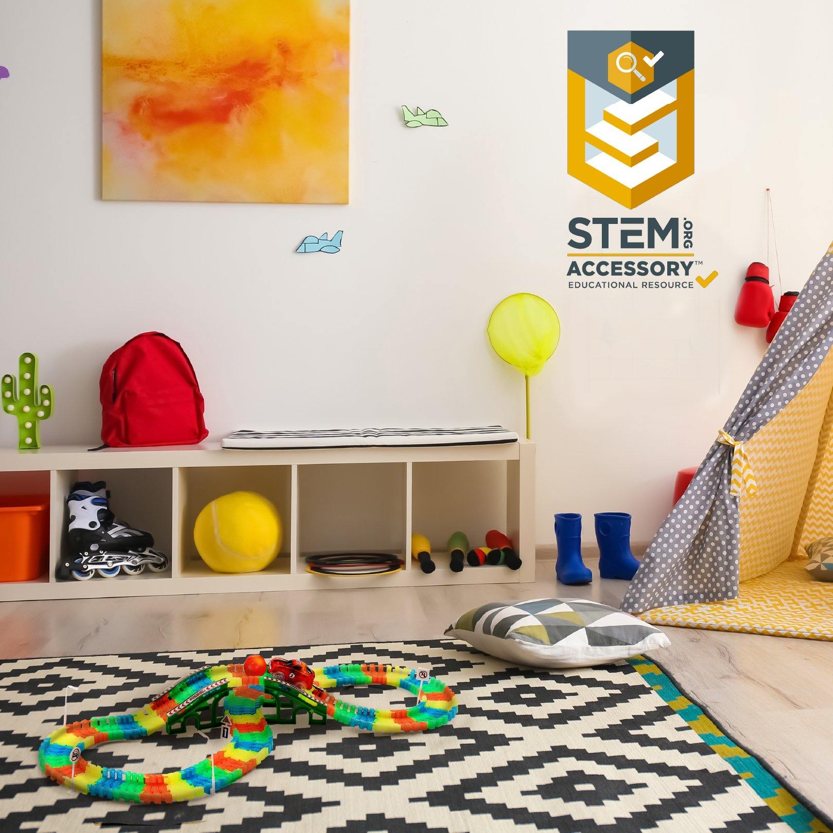 Snap N' Glow Trax Race Track Set- Small (CF1303) 3