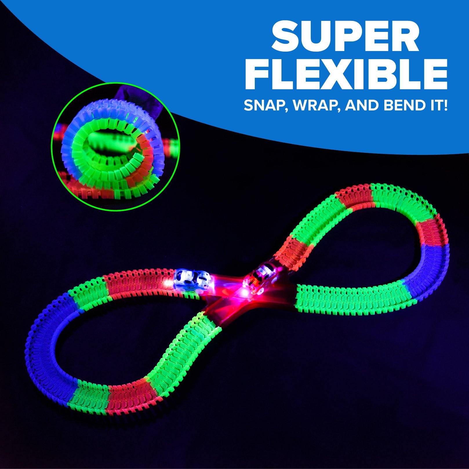 Snap N' Glow Trax Racing Track - Large (CF1302) 5
