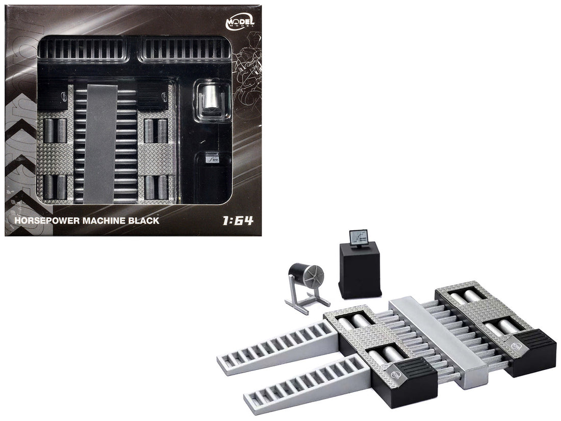 Horsepower Machine Black 1/64 Diecast Model by Model Model-0