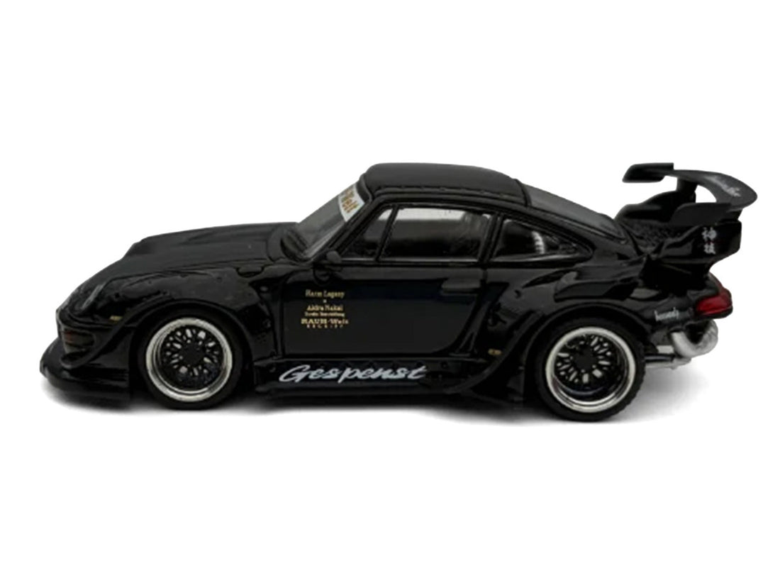 RWB 993 "Gespenst" Black 1/64 Diecast Model Car by Model Model