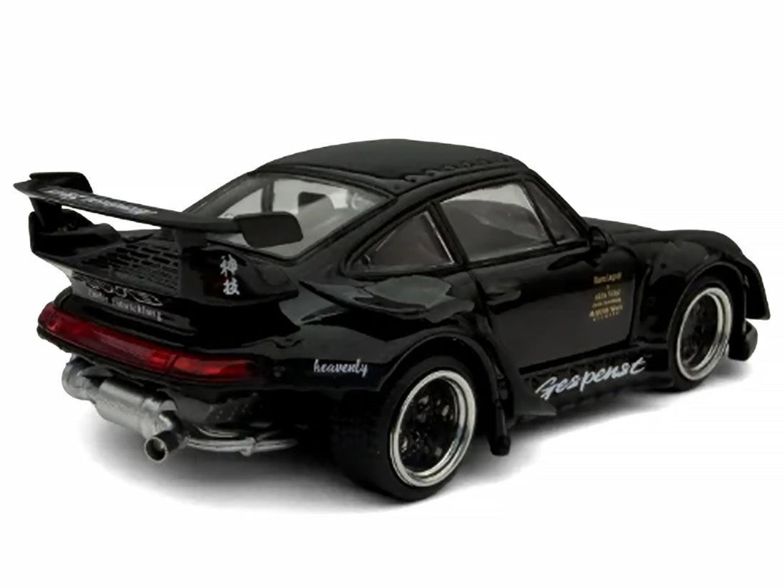RWB 993 "Gespenst" Black 1/64 Diecast Model Car by Model Model