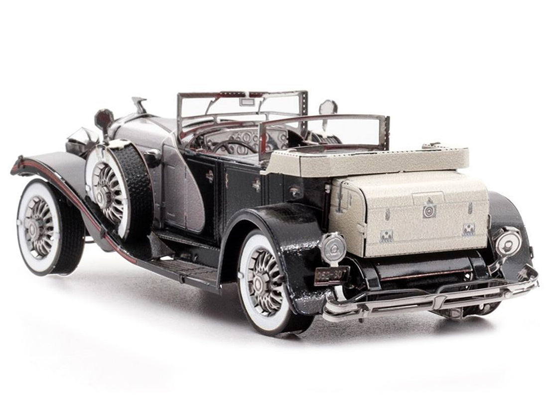 Model Kit 1935 Duesenberg Model J Black (Moderate Difficulty) Steel Model by Metal Earth 4