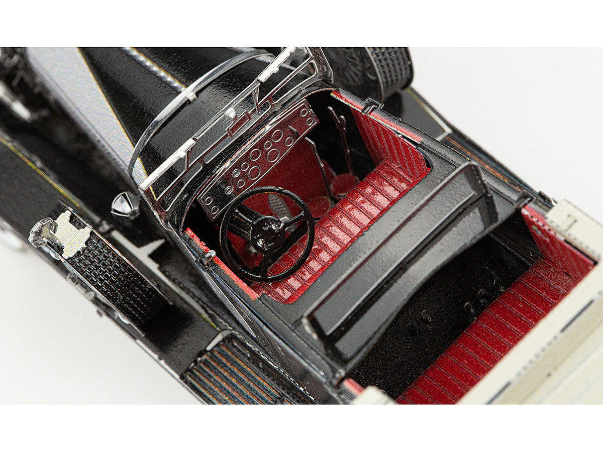 Model Kit 1935 Duesenberg Model J Black (Moderate Difficulty) Steel Model by Metal Earth 5