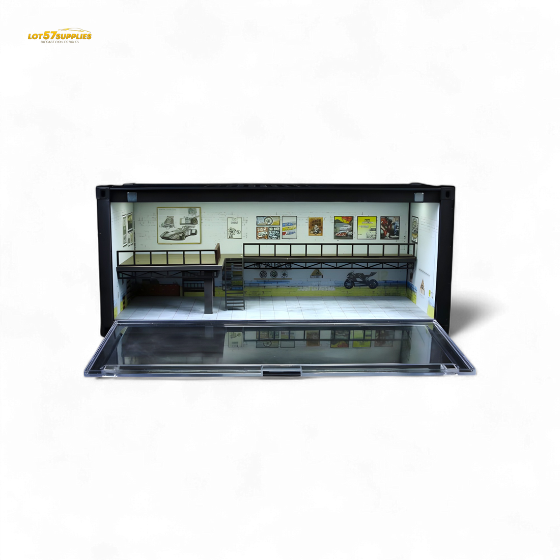 CONTAINER REPAIR SHOP SCENE MO400207 Version B 1:64 by MoreArt