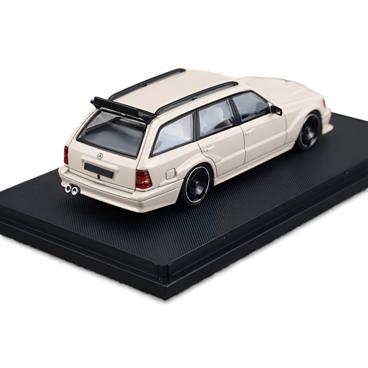 Mercedes-Benz S124 Milk Tea Color 1:64 by Mortal  2