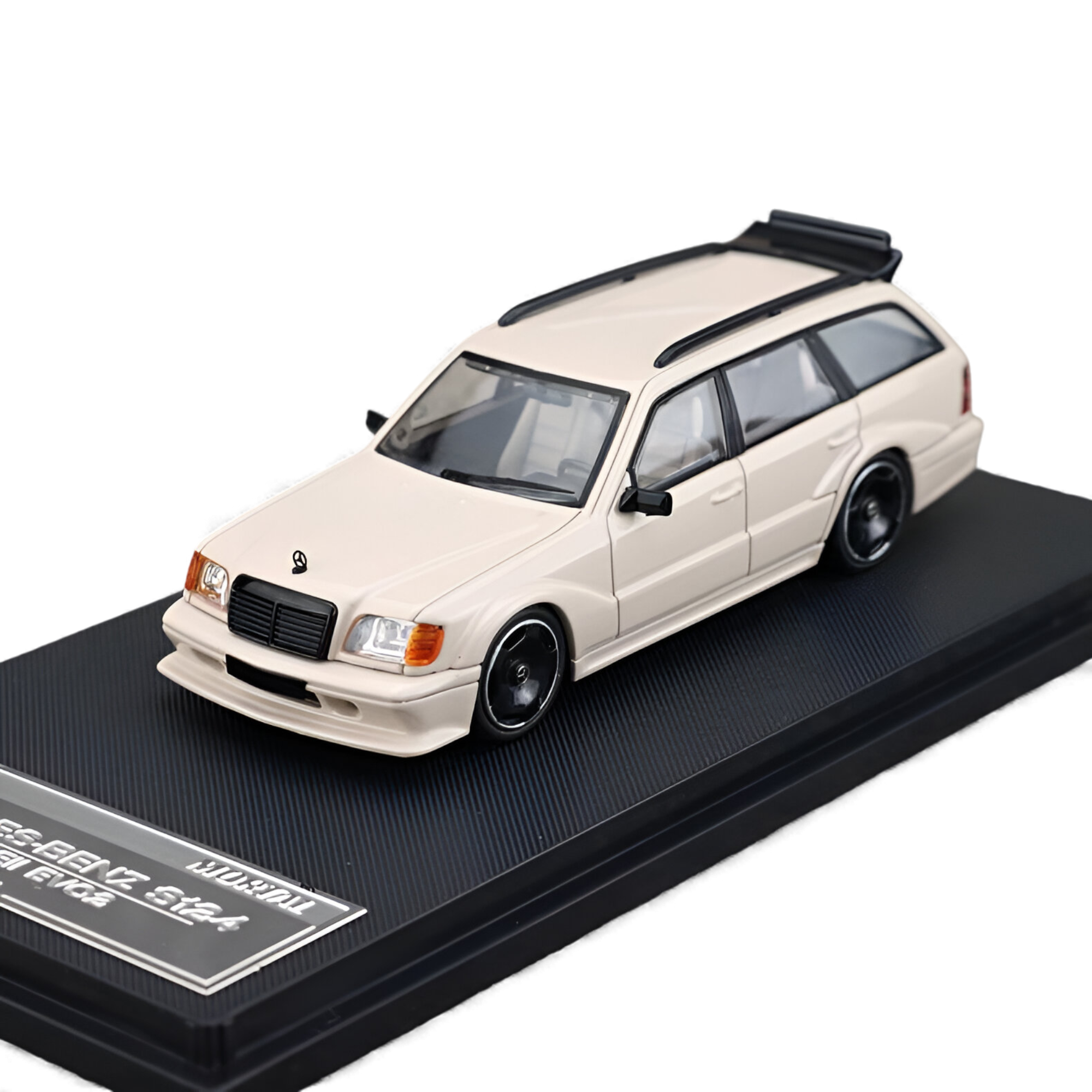 Mercedes-Benz S124 Milk Tea Color 1:64 by Mortal  3