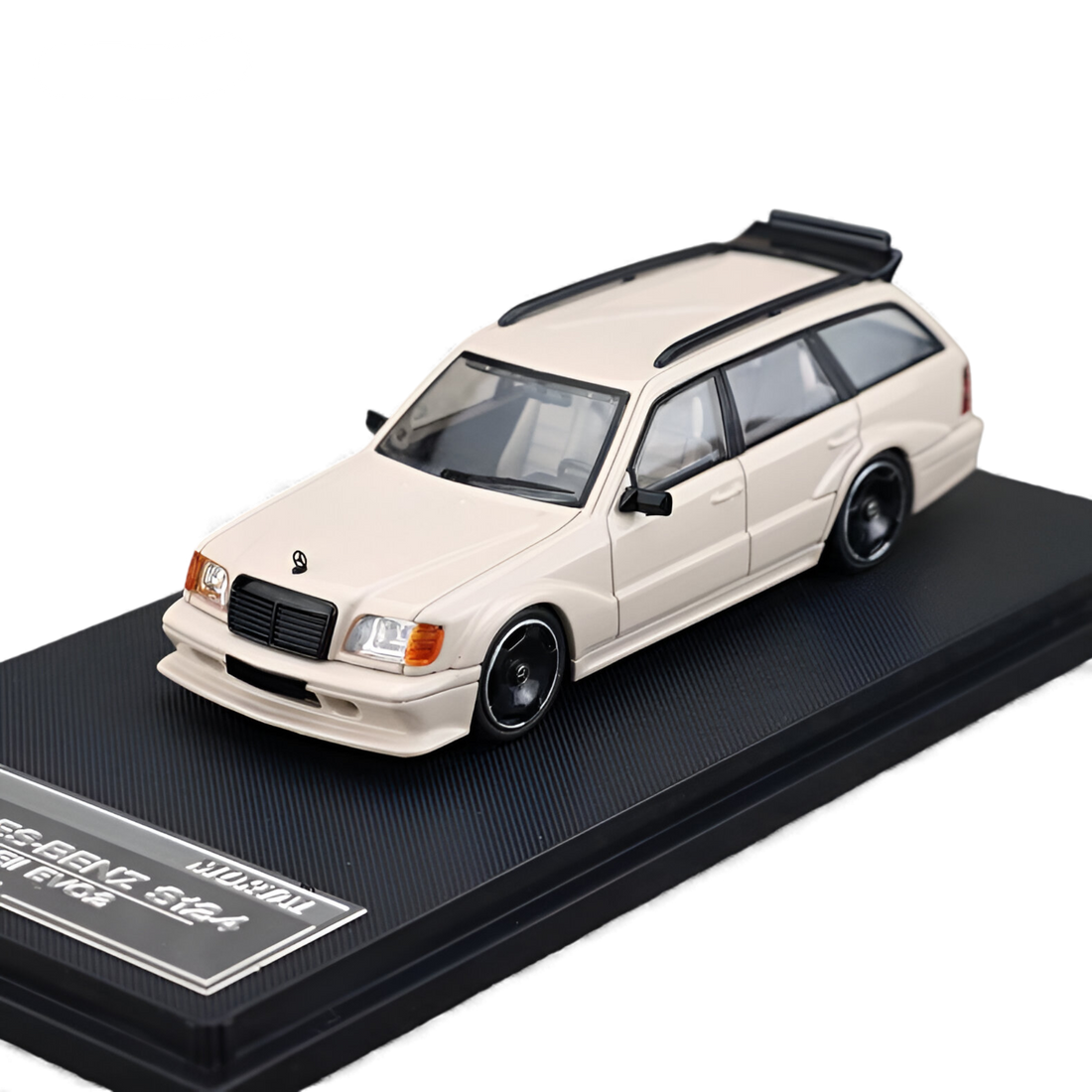 Mercedes-Benz S124 Milk Tea Color 1:64 by Mortal  3