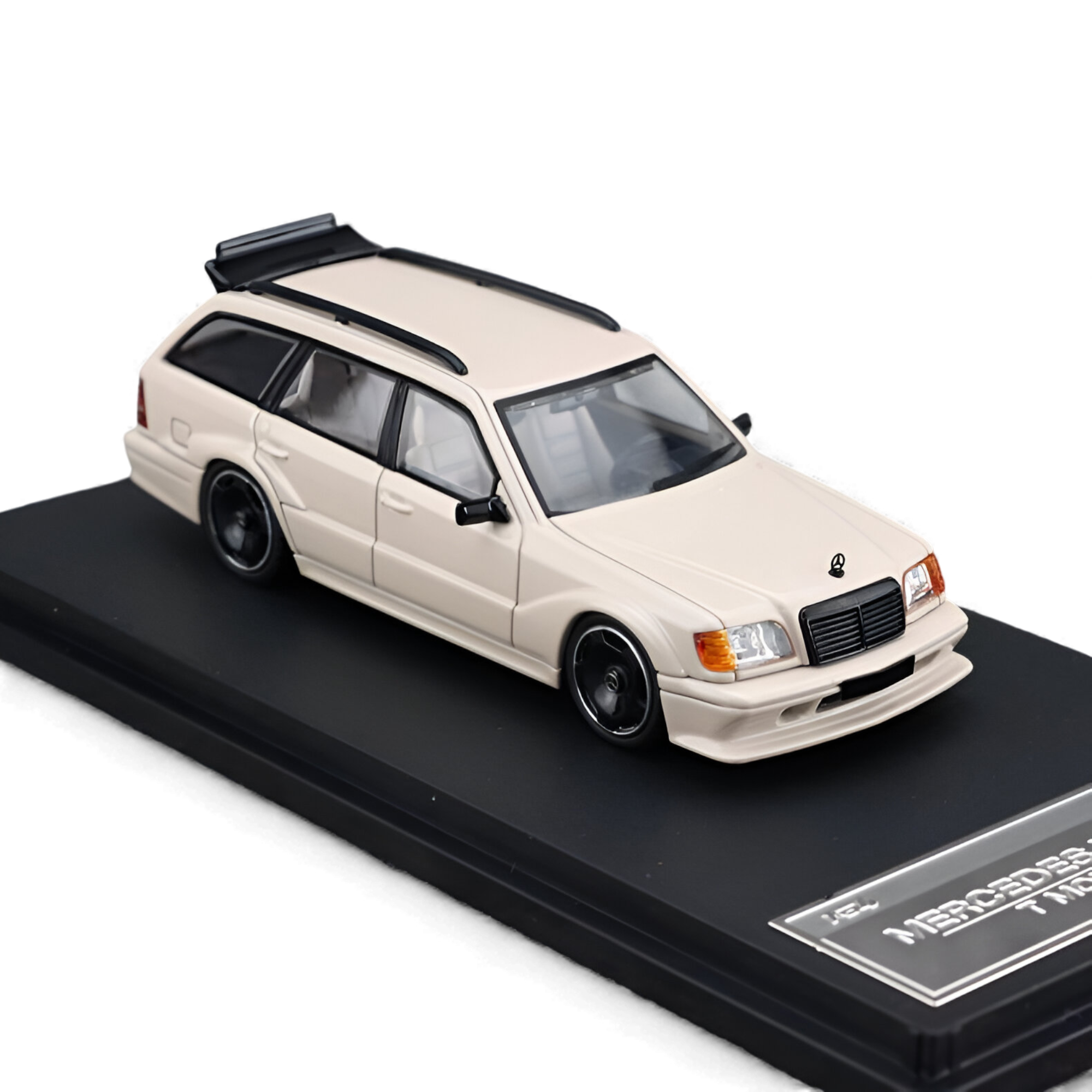 Mercedes-Benz S124 Milk Tea Color 1:64 by Mortal  4