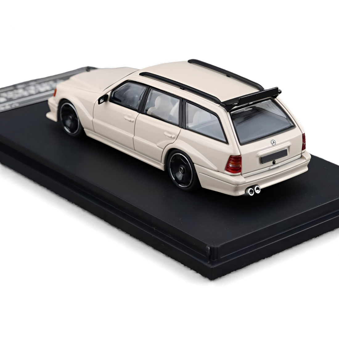 Mercedes-Benz S124 Milk Tea Color 1:64 by Mortal  5