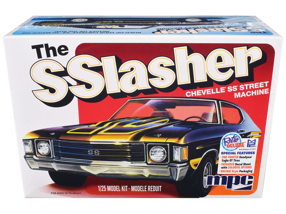 Skill 2 Model Kit Chevrolet Chevelle SS Street Machine "The SSlasher" 1/25 Scale Model by MPC-0