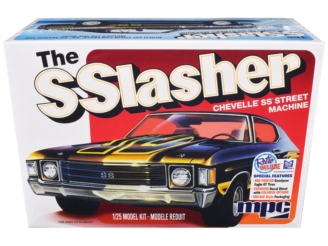 Skill 2 Model Kit Chevrolet Chevelle SS Street Machine "The SSlasher" 1/25 Scale Model by MPC-0
