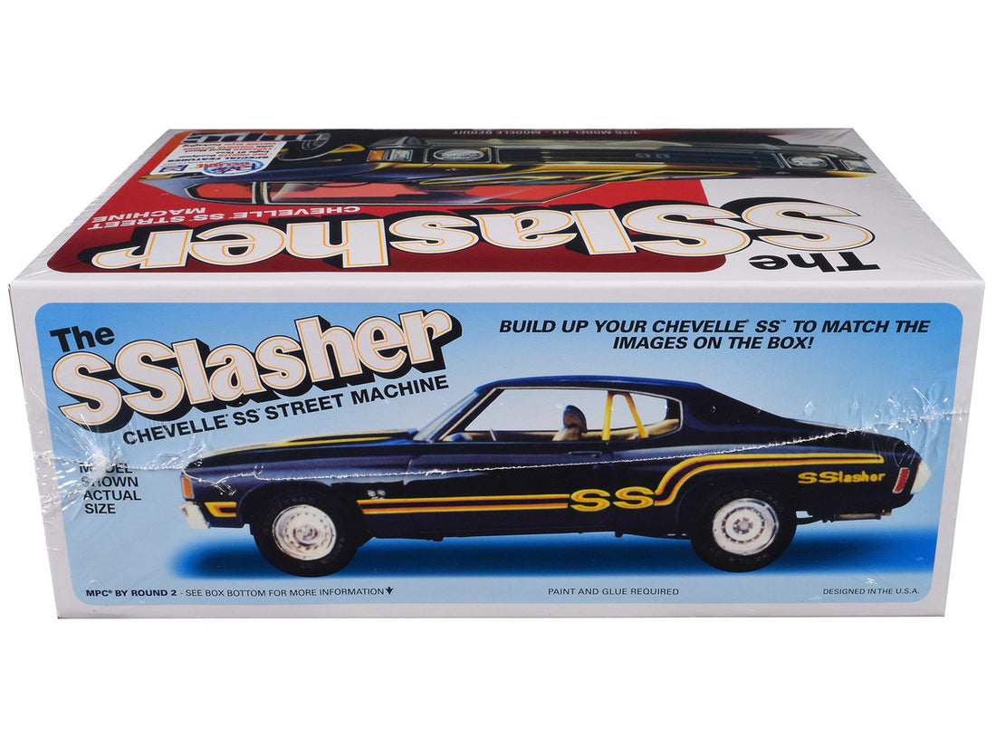 Skill 2 Model Kit Chevrolet Chevelle SS Street Machine "The SSlasher" 1/25 Scale Model by MPC-1
