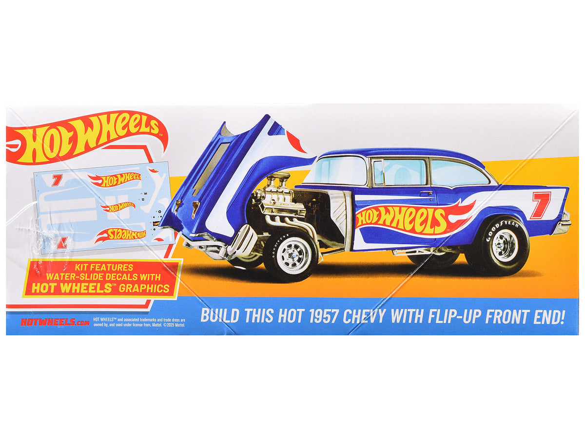Skill 2 Model Kit 1957 Chevrolet Sedan Flip-Nose "Hot Wheels" 1/25 Scale Model by MPC-0