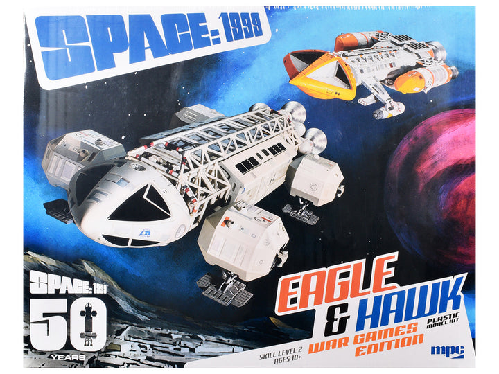 Eagle and Hawk War Games Edition "Space: 1999" (1975-1977) TV Series 1/72 Scale Skill 2 Model Kit  by MPC 4
